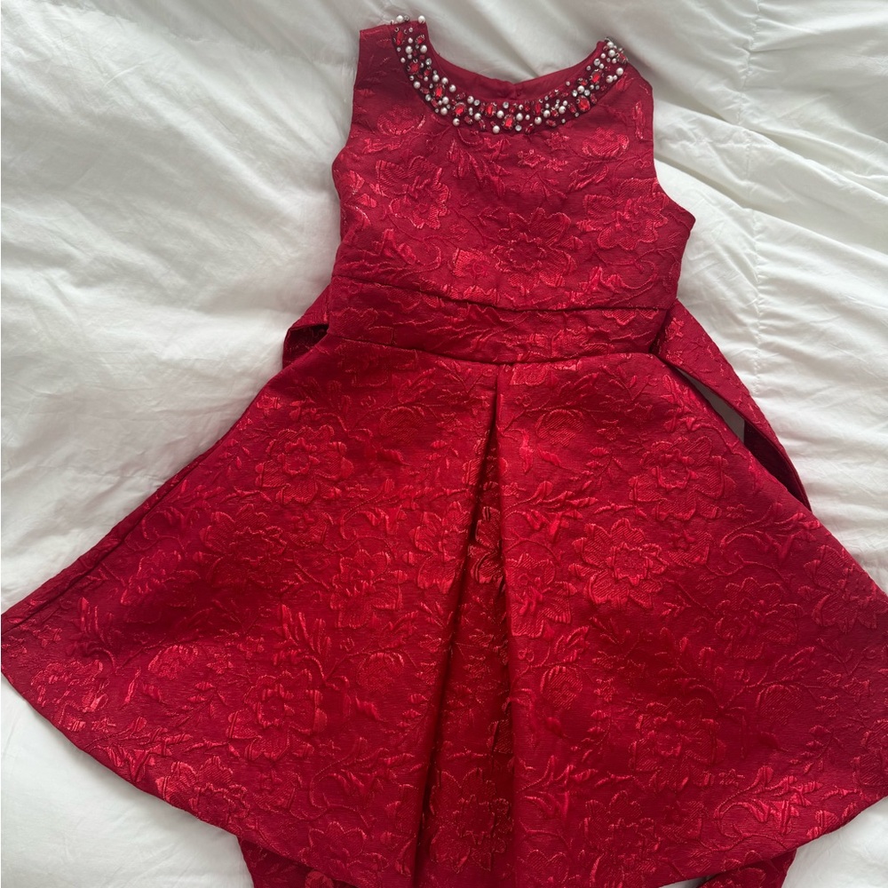 Little Girl’s Red Dress